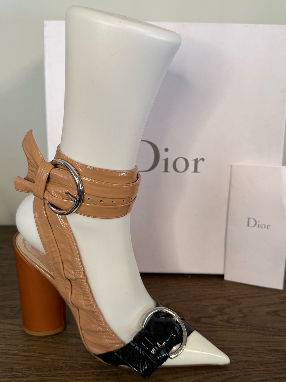 RARE Raf Simons 2016 Christian Dior Conquest Heels size 36